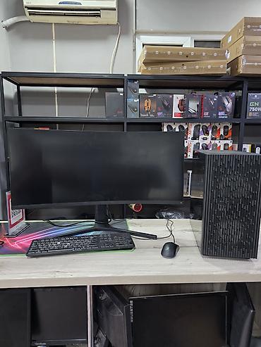 Компьютер, ядер - 6, ОЗУ 16 ГБ, Игровой, Б/у, Intel Core i5, AMD Radeon RX 580, HDD + SSD