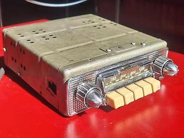 AUTO RADIO RADIOMATIC A2 IZ 50-IH GODINA | Auto radio za oldtajmere