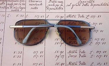 Naočare: RETKO! vintage RODENSTOCK titanium zlatnim detalji OVERSIZE. Veoma — 1