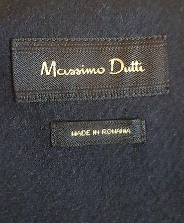 женское пальто: Пальто, Massimo Dutti, S, цвет - Черный — 2