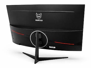 dvd manitor: Curved 240 hz .Kreditle adinizda gecikme olmasin.Marka: Monster 📏 — 4