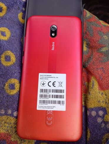 для наушников: Xiaomi, Redmi 8A, Новый, 32 ГБ, цвет - Красный, 2 SIM
