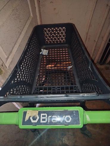 Mağaza arabaları: Supermarket alış-veriş arabası – Bravo brendli - Material — 1