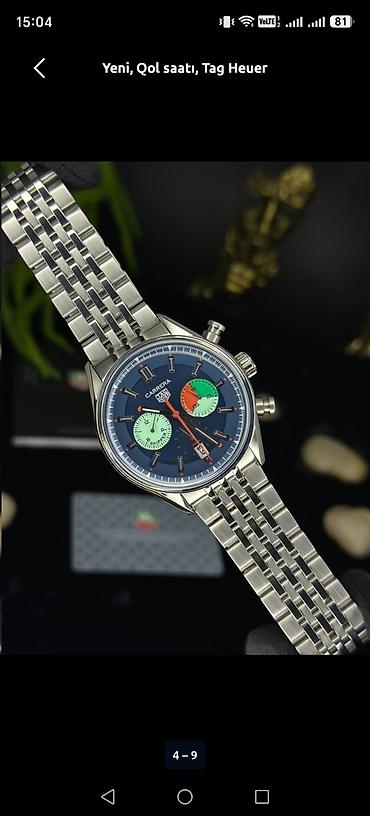 willande saat: Yeni, Qol saatı, Tag Heuer — 1