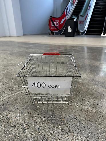 Корзины: Торговое оборудование для магазинов - Проволочный островной бункер — 3