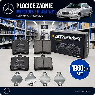 Brake System: PLOCICE MERCEDES E KLASE W210 BREMSI | Disk plocicice mercedes e — 5