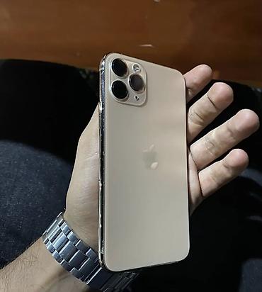 ikinci el ayfon 12 pro max: IPhone 11 Pro, 64 GB, Qızılı, Face ID, Simsiz şarj — 1