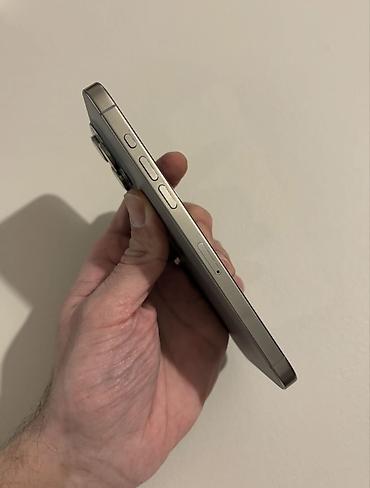 15 pro ma: IPhone 15 Pro Max, Новый, 256 ГБ, Natural Titanium, Защитное стекло, Чехол, Коробка, 88 % — 3