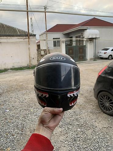 moto 150: SAFE markalı tam üzlü motosiklet dəbilqəsi - Tip: Full-face (tam — 1