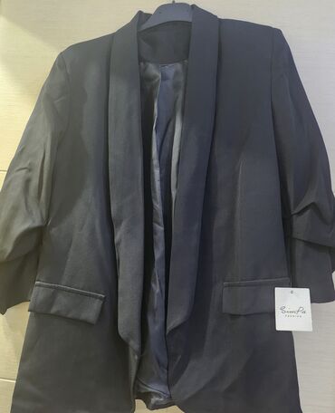crni sako ženski: One size, Single-colored