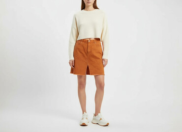 srebrne spódnice zara: Monki, Women`s skirt, size M