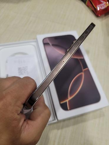 iphone mega max: IPhone 16 Pro Max, 256 GB, Desert Titanium, Face ID — 7