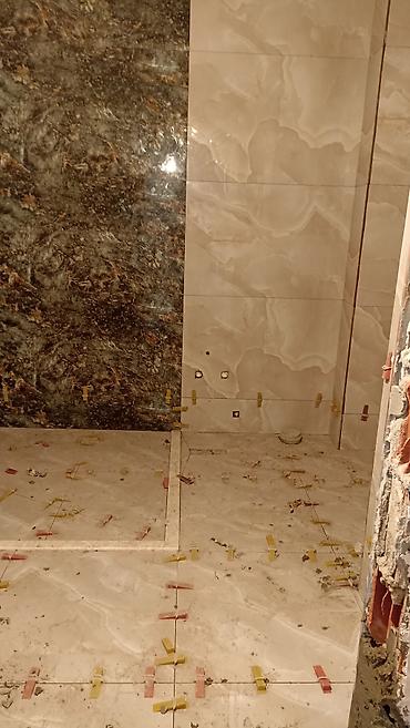Plitə işləri: Kafel-metlax və Keramaqranit ustası . 20 illik təcrübəm var — 8