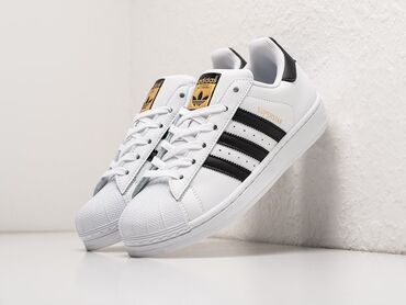 Кроссовки и спортивная обувь: Мужские кроссовки, 38, Adidas, Новый, цвет - Белый, Бесплатная доставка