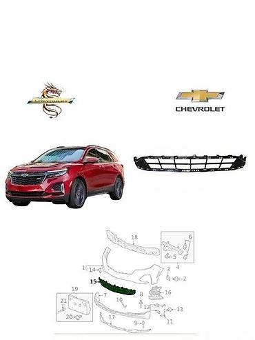 сетка: "Chevrolet Equinox 2021" qabağ bufer setkası. "Chevrolet Equinox — 1
