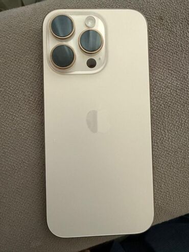 Apple iPhone: IPhone 16 Pro, Б/у, 512 ГБ, Desert Titanium, 100 %