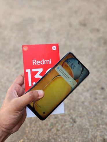 Xiaomi Redmi 13C, 128 GB, rəng - Boz, 
 Barmaq izi, Face ID