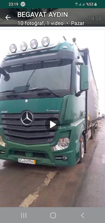 mercedes truck: Грузовик, Mercedes-Benz, Б/у