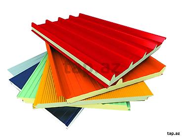 sendviç panel: Daş yunu sendviç panel 50 mm – yanğına davamlı izolyasiyalı 50 mm daş — 3