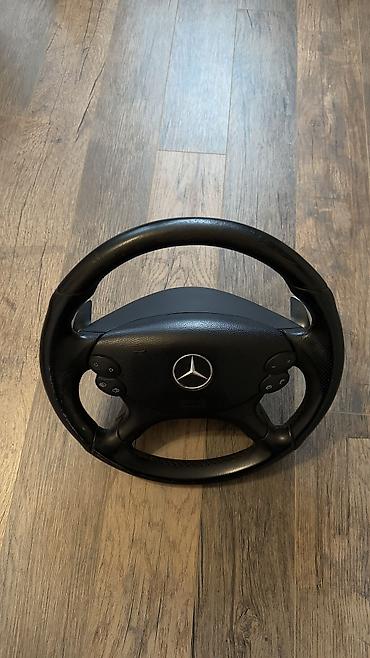 w210 руль: Руль Mercedes W211 E63 рестайлинг с лепестками переключения (оригинал) — 4