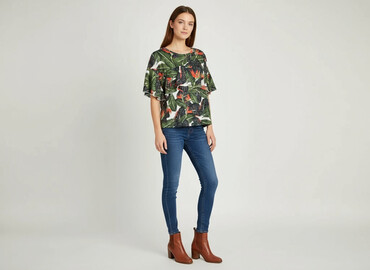 reserved koszula hawajska: Women's blouse, size L