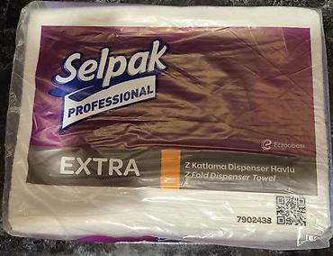 Kağız dəsmallar: Məhsul: Selpak Professional EXTRA – Z-katlama dispenser dəsmal — 1