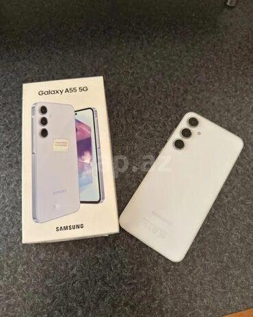 Samsung: Samsung Galaxy A55, 256 GB, rəng - Ağ — 10