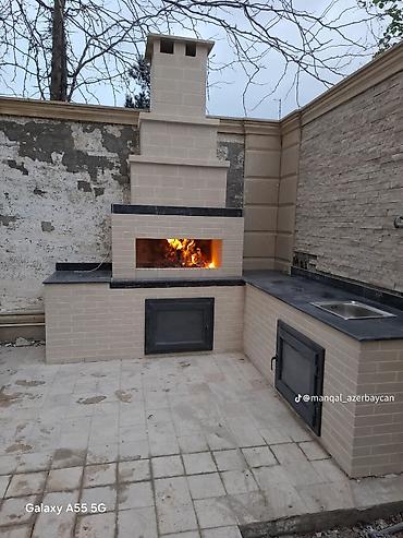 saray heyet ev type 1: Kiraye verilir 1 otaqlı həyət evi – mətbəx-studio planı - Giriş — 7