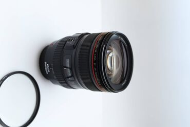 tez bazar az: Canon 24-105 F4 lens Az işlənib. Yeni kimidir. Ön qapağı yoxdur