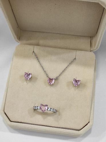 Серебряные наборы украшений: Набор украшений, Проба 925, Женские, Новый — 4