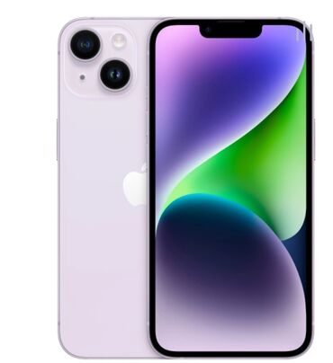 iphone 7 128gb бишкек бу: IPhone 14, Колдонулган, 128 ГБ, Deep Purple, Кабель, 90 %