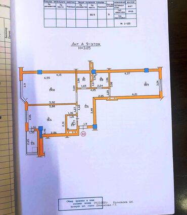 Продажа квартир: 2 комнаты, 85 м², Элитка, 9 этаж, ПСО (под самоотделку)