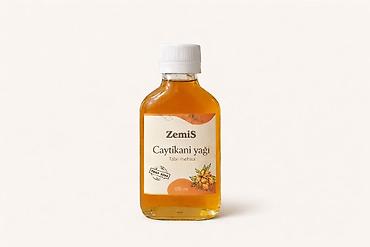 yağlar: ZemiS Çaytikanı yağı – təbii məhsul - Həcm: 100 ml - Tərkib — 1
