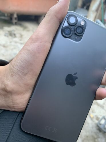 аламедин гранд телефоны: IPhone 11 Pro Max, Жаңы, 256 ГБ, Күмүш, Коргоочу айнек, 79 %