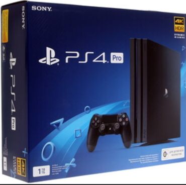 PS4 (Sony PlayStation 4): PS4 pro 1tb продаются Плейстейшен 4 про 1 терабайт 5-штук осталось