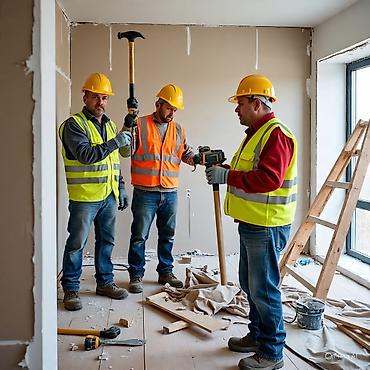 Укладка плитки: Укладка плитки на стену | Керамогранитая плитка | Горизонтальная укладка Больше 6 лет опыта — 1