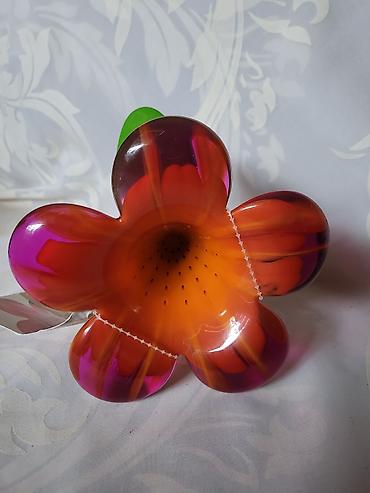 Ostalo posuđe: Nova cediljka Andrey,murano stil Nemacka iz 2005god. Dvodelna — 9