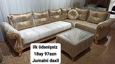 Divanlar: Künc divan kolleksiyası - Müasir dizaynlı L-şəkilli künc divanlar - — 73