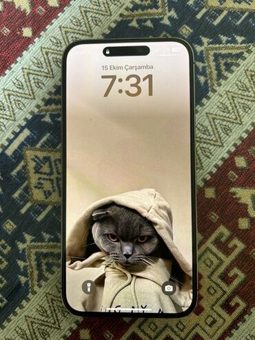 samsung z fold 4 ikinci el: IPhone 14 Pro Max, Deep Purple, Face ID