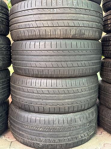 шины 21550 r17: 215/50/17 4 шт комплект в идеальном состоянии фирма Bridgestone год — 1