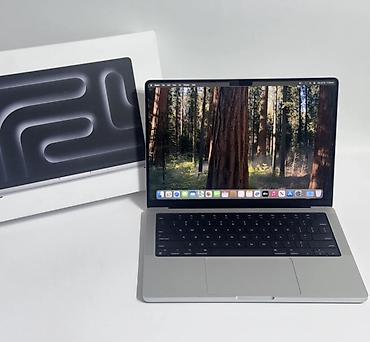 MacBook Pro 14 M4, 16 /512 ГБ, silver, 9 циклов, полный комплект