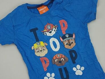 T-shirts: T-shirt, Nickelodeon, 5-6 years, 110-116 cm, condition - Fair