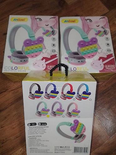 Slušalice: Decije slusalice-Bezicne decije slusalice-Q-MAX63 su donesene iz — 12