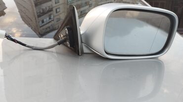 электронная очередь: Боковое правое Зеркало Toyota 2004 г., Б/у, цвет - Серебристый, Оригинал