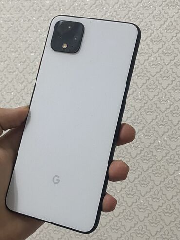 pixel 4: Google Pixel 4 XL, Б/у, 64 ГБ, цвет - Белый, 1 SIM, eSIM