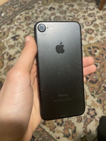 Apple iPhone: IPhone 7, 256 GB, Qara, Barmaq izi