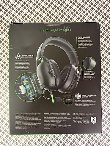 planset satiram: ​Razer BlackShark V2 X wired gaming headset satılır. Qulaqlıqlar — 3