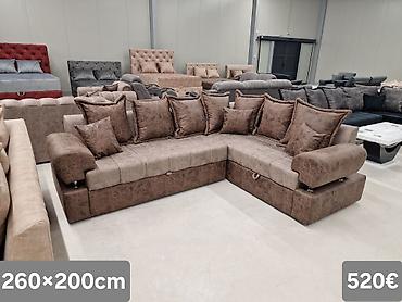 montesori namestaj: Ugaone garniture – više modela i dimenzija - Model 1: siva plišana — 7