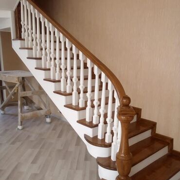 Pilləkən məhəccərləri: Taxta işləri — 7