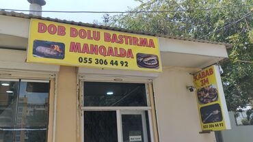 аренда продажа недвижимости: Dönər kabab biznesi satılır abyekin arendiyası 300 manatdı hər şəraiti